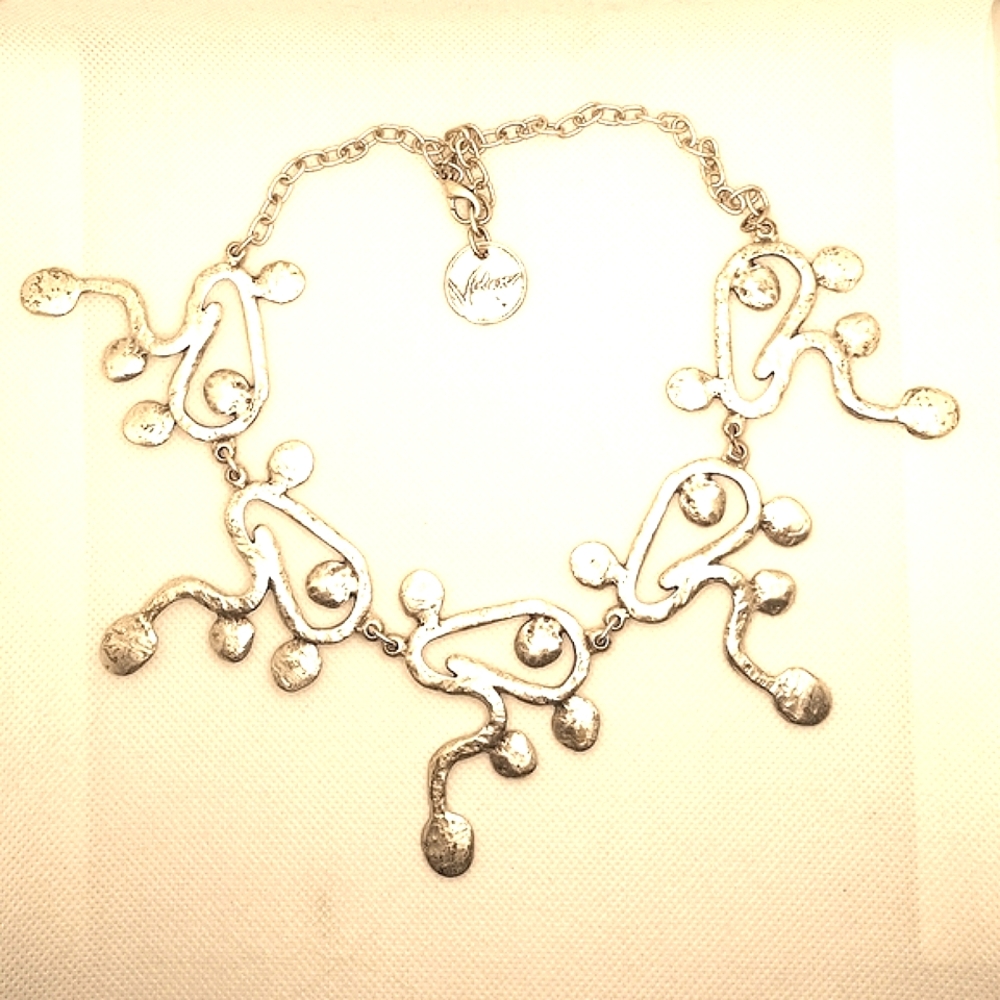 Volare pewter necklace